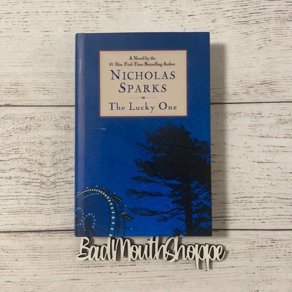 *THE LUCKY ONE by Nicholas Sparks Hardback Book - Picture 1 of 4